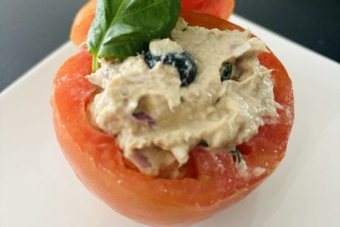 Cliquez pour zoomer ! Tomates farcies au thon Thermomix par Sylvie