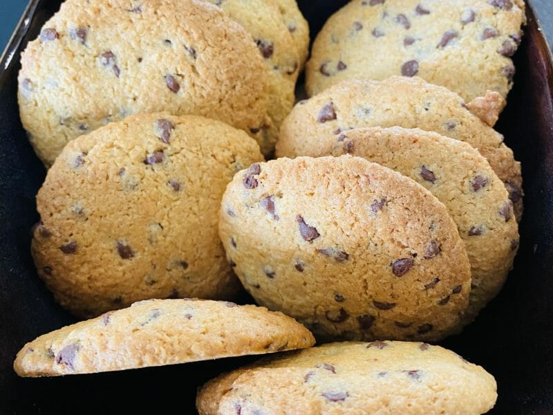 Cliquez pour zoomer ! Cookies à la noix de coco et pépites de chocolat Thermomix par Sylvie