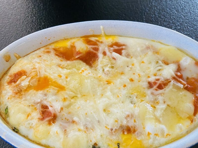 Cliquez pour zoomer ! Oeufs cocotte à l’italienne Thermomix par Sylvie