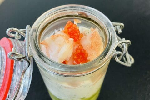 Cliquez pour zoomer ! Verrines saumon avocat Thermomix par Sylvie