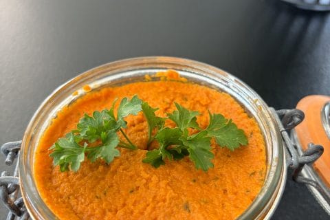 Cliquez pour zoomer ! Tartinade carottes et tomates Thermomix par Sylvie