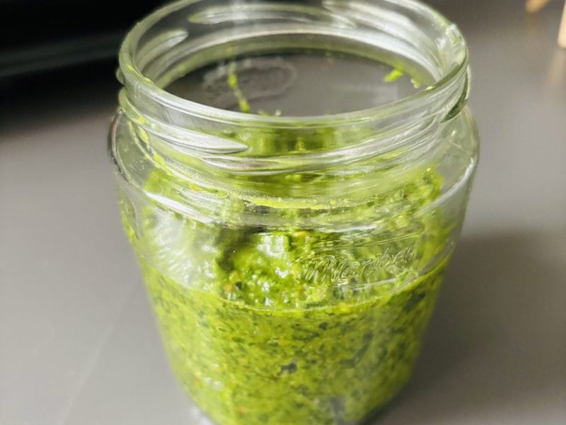 Cliquez pour zoomer ! Pesto à l’ail des ours Thermomix par Sylvie
