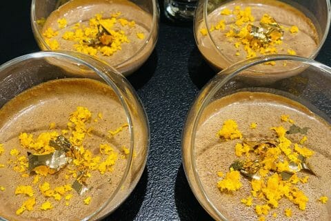 Cliquez pour zoomer ! Panna cotta au chocolat Thermomix par Sylvie