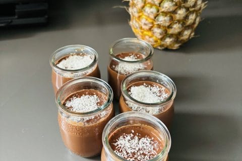 Cliquez pour zoomer ! Crème coco-choco végétale Thermomix par Sylvie