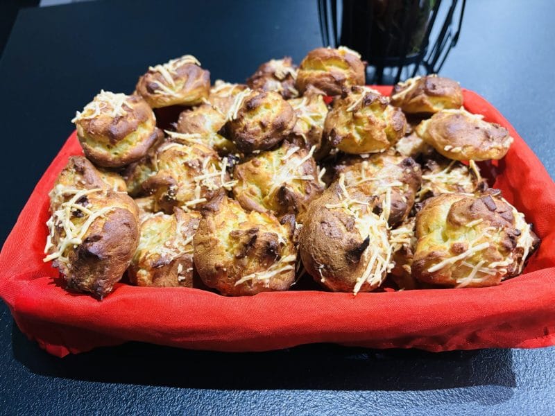 Cliquez pour zoomer ! Gougères au curry Thermomix par Sylvie