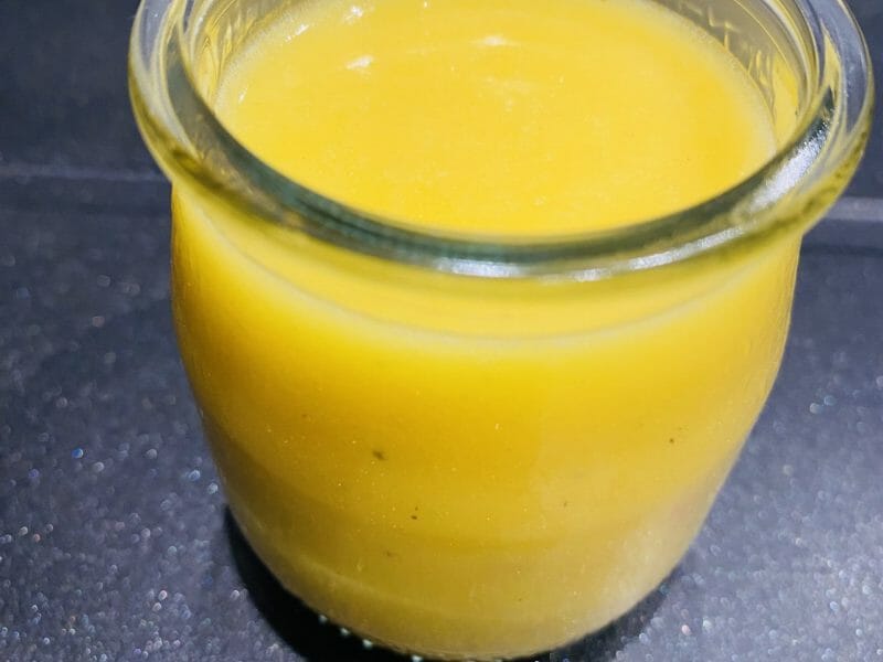 Vinaigrette vitaminée clémentine miel au Thermomix Cookomix
