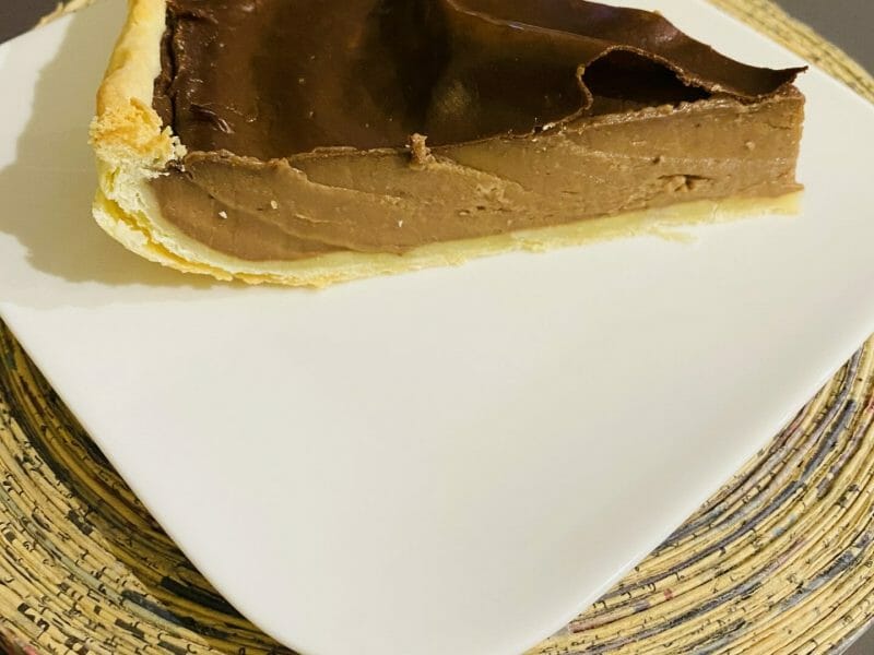 Cliquez pour zoomer ! Flan pâtissier au chocolat Thermomix par Sylvie