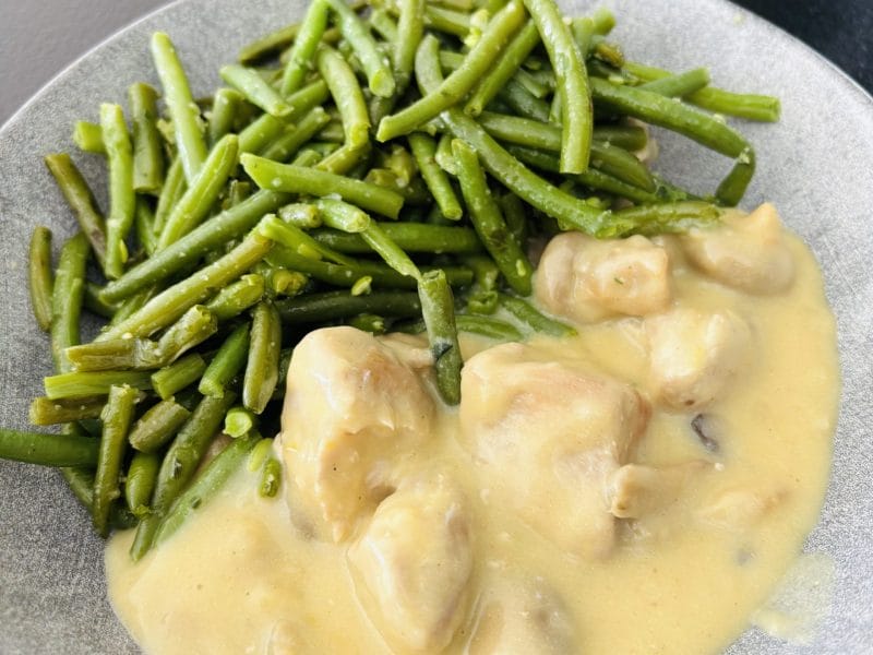 Cliquez pour zoomer ! Côtes de porc et sa sauce moutardée Thermomix par Sylvie