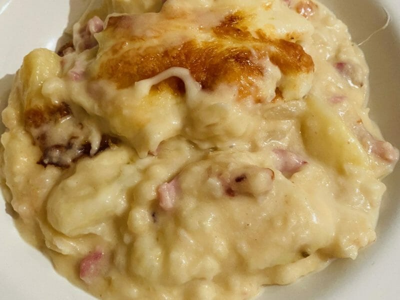 Cliquez pour zoomer ! Gratin de chou-fleur Thermomix par Sylvie