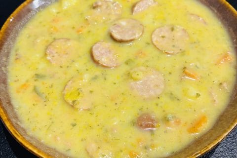 Cliquez pour zoomer ! Soupe rustique de pommes de terre Thermomix par Sylvie