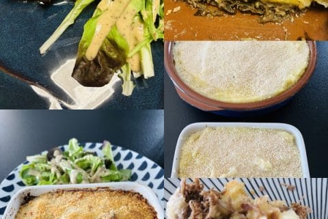 Cliquez pour zoomer ! Parmentier de canard aux cèpes Thermomix par Sylvie