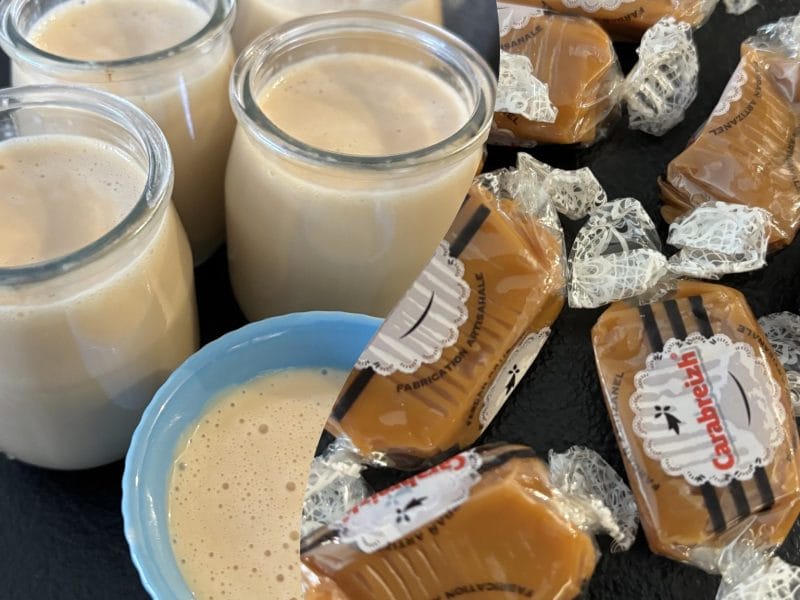 Cliquez pour zoomer ! Crème dessert au carambar Thermomix par Sylvie