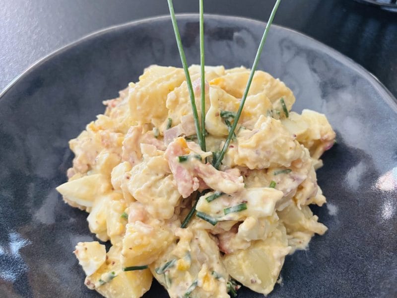 Cliquez pour zoomer ! Salade de pommes de terre au bacon Thermomix par Sylvie