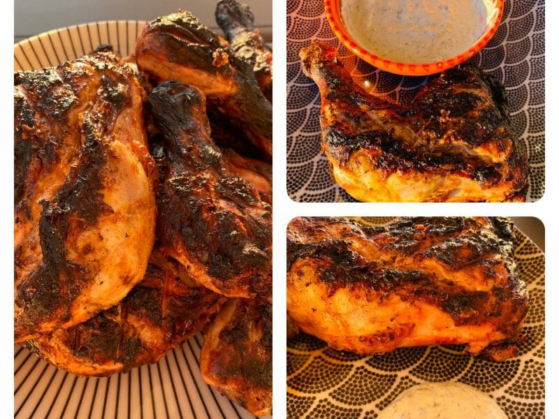 Cliquez pour zoomer ! Poulet tandoori et sauce raïta Thermomix par Sylvie
