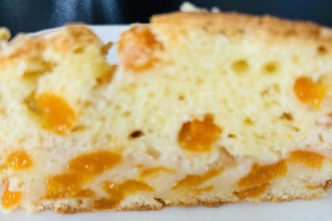 Cliquez pour zoomer ! Cake aux abricots Thermomix par Sylvie