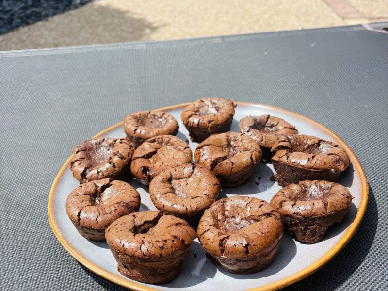 Cliquez pour zoomer ! Gâteau Keto ultra fondant chocolat et mascarpone Thermomix par Sylvie