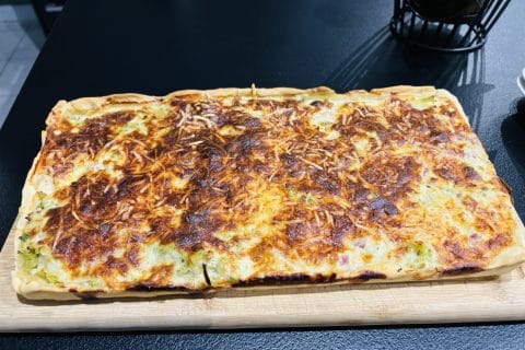 Cliquez pour zoomer ! Tarte aux brocolis et roquefort Thermomix par Sylvie