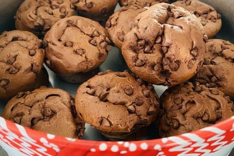 Cliquez pour zoomer ! Muffins façon Sacher Thermomix par Sylvie