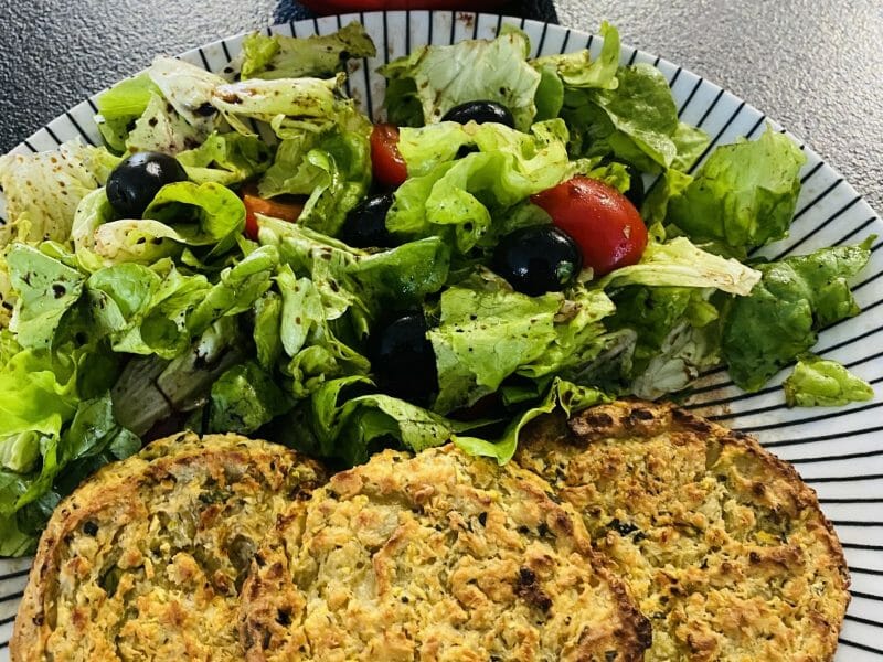 Cliquez pour zoomer ! Galettes de courgettes grecques Thermomix par Sylvie