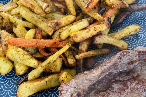 Cliquez pour zoomer ! Frites de légumes Thermomix par Sylvie