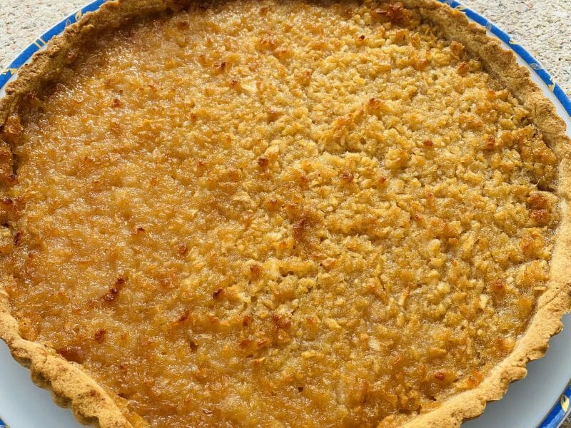 Cliquez pour zoomer ! Tarte pommes râpées citron Thermomix par Sylvie