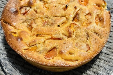 Cliquez pour zoomer ! Far aux abricots Thermomix par Sylvie