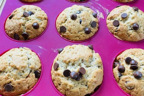 Cliquez pour zoomer ! Muffins à la banane Thermomix par Sylvie