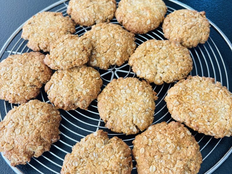 Cliquez pour zoomer ! Biscuits Anzac Thermomix par Sylvie