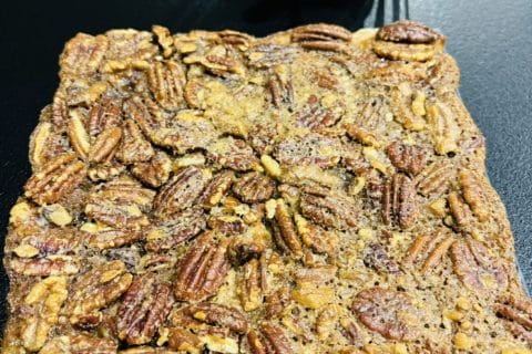 Cliquez pour zoomer ! Carrés pécan et sirop d’érable Thermomix par Sylvie