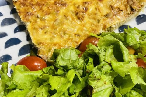 Cliquez pour zoomer ! Quiche au thon et aux olives vertes Thermomix par Sylvie