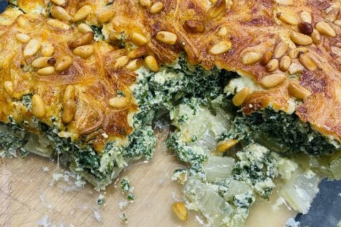 Cliquez pour zoomer ! Gratin de blettes à la ricotta Thermomix par Sylvie