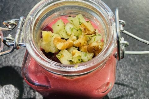 Cliquez pour zoomer ! Gaspacho de betterave et pomme Thermomix par Sylvie