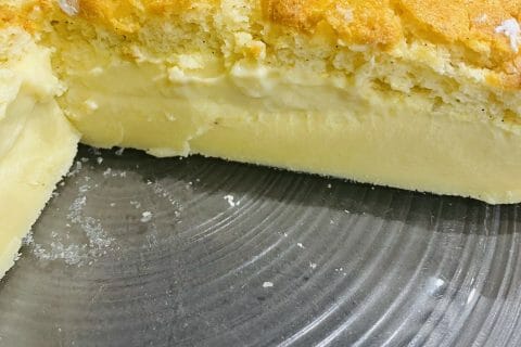Cliquez pour zoomer ! Gâteau magique à la vanille Thermomix par Sylvie