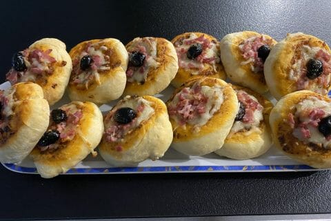 Cliquez pour zoomer ! Pizzette Thermomix par Sylvie