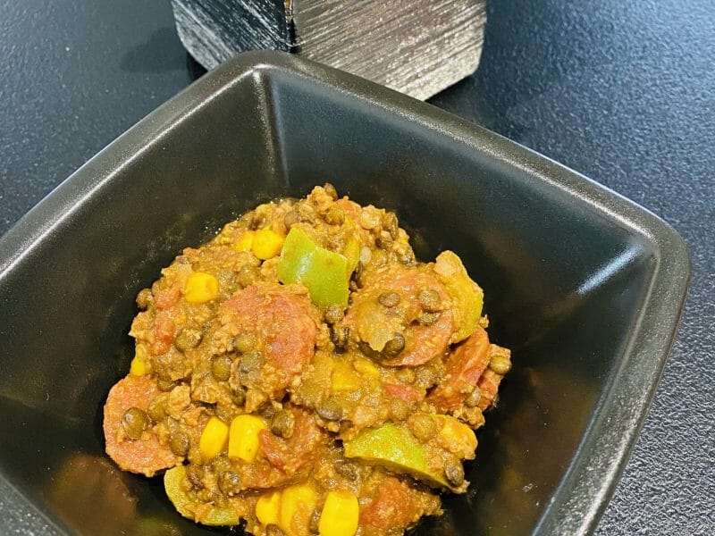 Cliquez pour zoomer ! Lentilles façon chili Thermomix par Sylvie