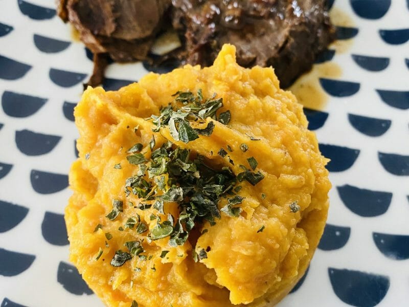 Cliquez pour zoomer ! Purée carottes et patates douces Thermomix par Sylvie