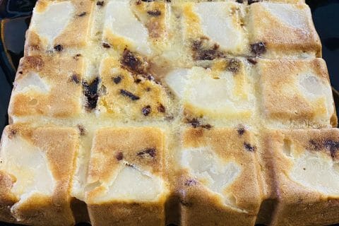 Cliquez pour zoomer ! Gâteau des femmes pressées poires et chocolat Thermomix par Sylvie