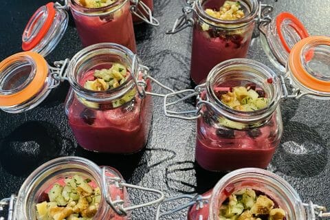 Cliquez pour zoomer ! Gaspacho de betterave et pomme Thermomix par Sylvie