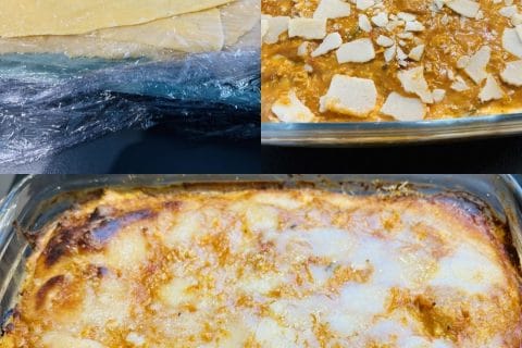 Cliquez pour zoomer ! Lasagnes au poulet et poivrons Thermomix par Sylvie