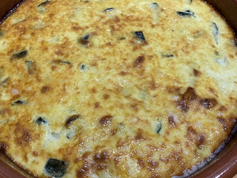 Cliquez pour zoomer ! Tortilla de courgettes Thermomix par Sylvie