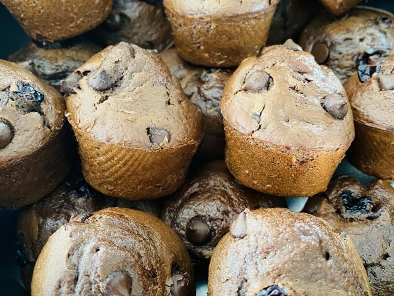 Cliquez pour zoomer ! Cake au chocolat et cranberries Thermomix par Sylvie