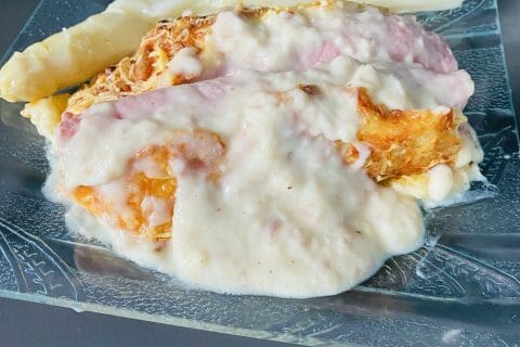 Cliquez pour zoomer ! Gratin d’asperges au jambon Thermomix par Sylvie
