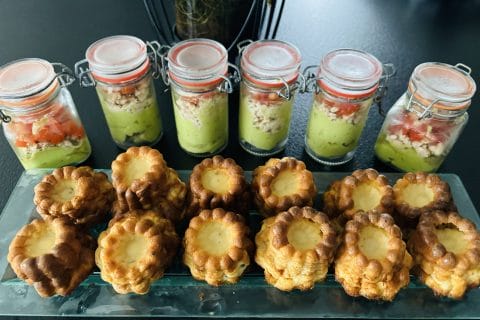 Cliquez pour zoomer ! Mini cannelés chèvre miel Thermomix par Sylvie