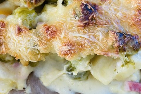 Cliquez pour zoomer ! Gratin de choux de Bruxelles au comté Thermomix par Sylvie