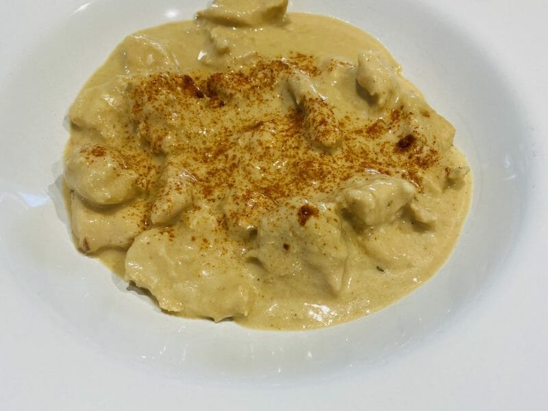 Cliquez pour zoomer ! Effiloché de poulet aux cacahuètes Thermomix par Sylvie