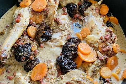 Cliquez pour zoomer ! Lapin aux pruneaux Thermomix par Sylvie