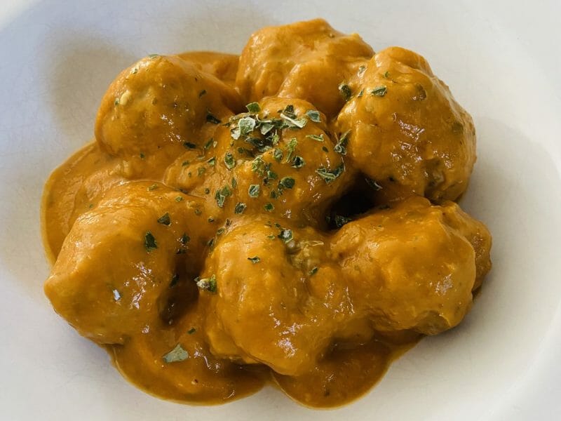 Cliquez pour zoomer ! Boulettes de viande à la sauce tomate Thermomix par Sylvie