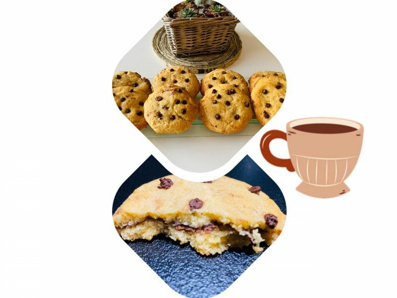 Cliquez pour zoomer ! Cookies fourrés au nutella Thermomix par Sylvie