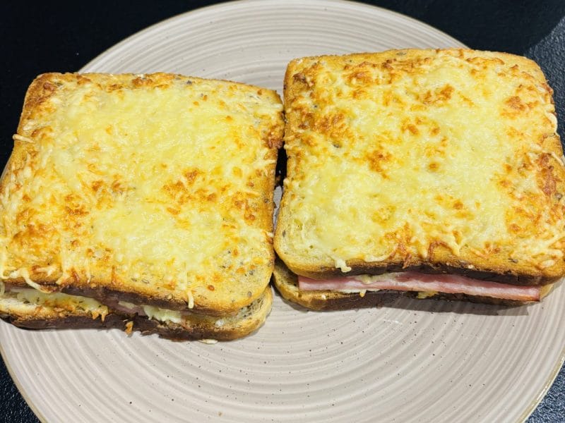 Cliquez pour zoomer ! Croque monsieur Cyril Lignac Thermomix par Sylvie