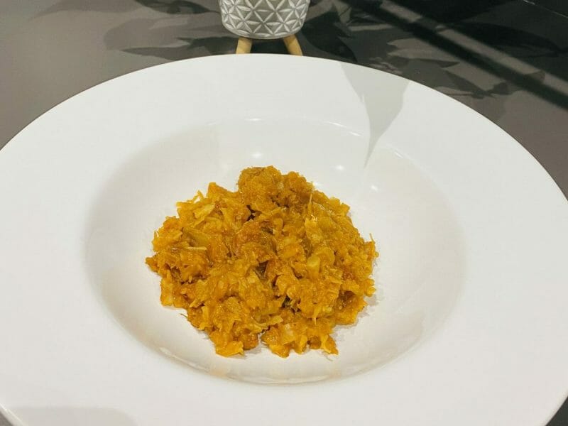 Cliquez pour zoomer ! Fondue de fenouil au chorizo Thermomix par Sylvie